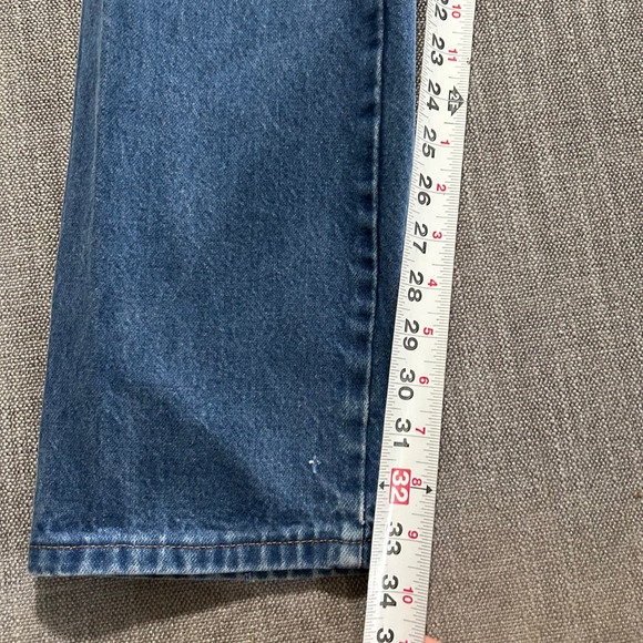 Wrangler 936PWD Cowboy Cut Slim Fit Jeans Mens 31x36 Denim High Rise Straight - Picture 6 of 9